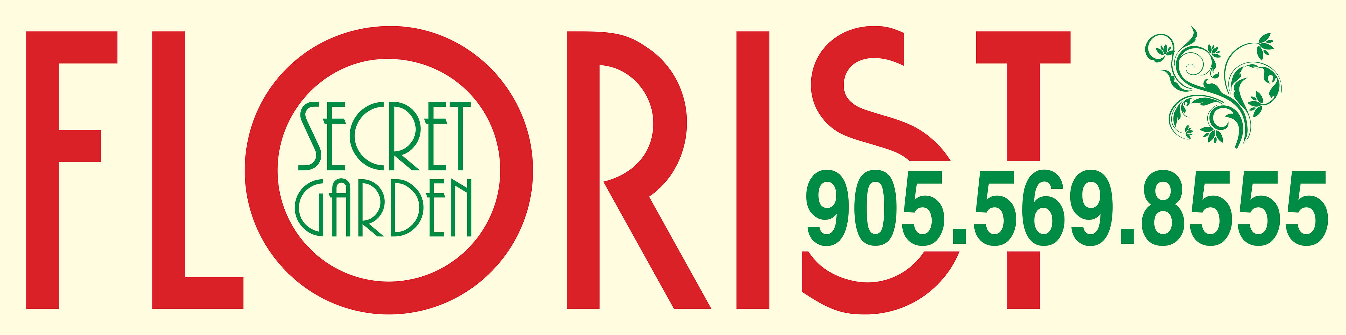 Secret Garden Small Sign